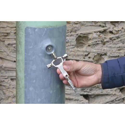 Bau-Schaltschrankschlüssel 13 Funktionen integr.Flaschenöffner TECWERK