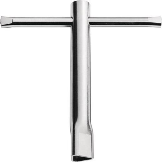 Dreikant-Steckschlüssel DIN 22417 A Gr.M5 L.100mm verz.TECWERK