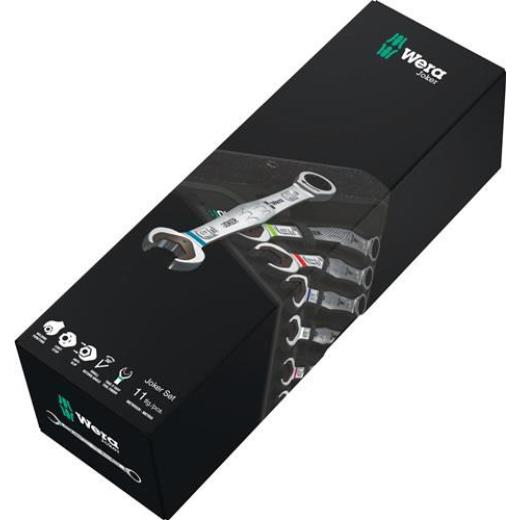 Maulringratschenschlüsselsatz Joker 4-tlg.SW 10-19mm ger.WERA