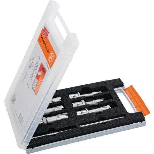 Kernbohrersatz Best Of 8-tlg.D.12-22mm HM Schnitt-T.35mm QuickIN FEIN