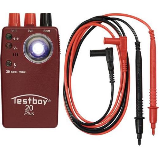 Durchgangsprüfer TB 20 Plus b.300 V CAT II 300 V TESTBOY