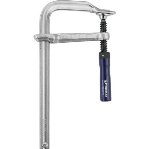 Ganzstahlschraubzwinge Spann-W.160mm A.80mm Holzgriff TECWERK