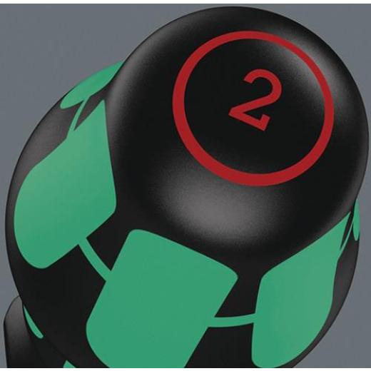 Schraubendreher 350 PH Gr.PH 1 Klingen-L.80mm 2K-Griff Rundkl.WERA