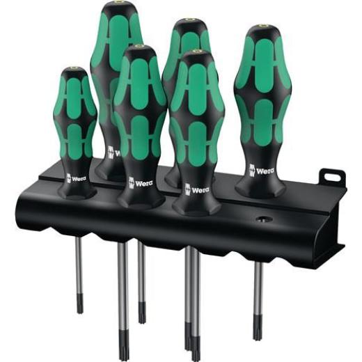 Schraubendrehersatz 367/6 6-tlg.TORX® 2K-Griff Rundkl.WERA