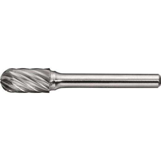 Frässtift WRC INOX Ø 12 mm Kopf-L.25 mm Schaft-Ø 6 mm HM Verz.Normal,fein TECWERK