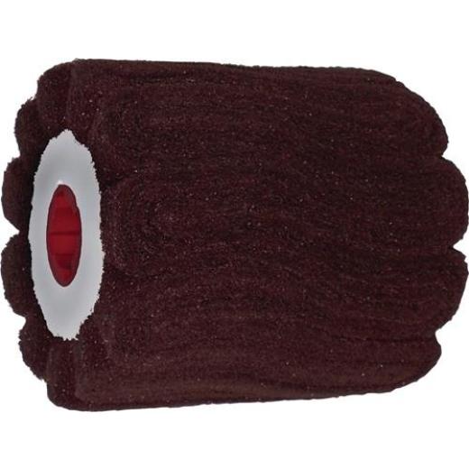 Satinierwalze fine braun Ø100xB100mm 19mm TECWERK