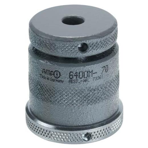 Schraubbock Nr.6400M Gr.80 m.flacher Auflage u.Magnetfuß H.60-80mm AMF