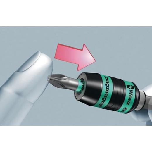 Bithalter 887/4 RR Rapidaptor 1/4 Zoll F 6,3 1/4 Zoll C 6,3+E 6,3 SWF