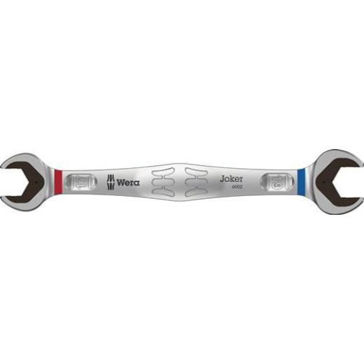 Doppelmaulschlüssel 6002 Joker 17x19mm L.235mm ma verchr.WERA