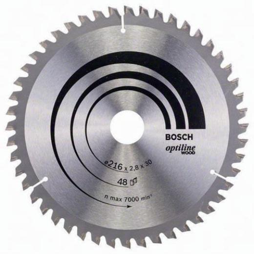 Kreissägeblatt PRO Wood AD 216mm Z.48 WZ/N Bohr.30mm Schnitt-B.2,8mm HM BOSCH
