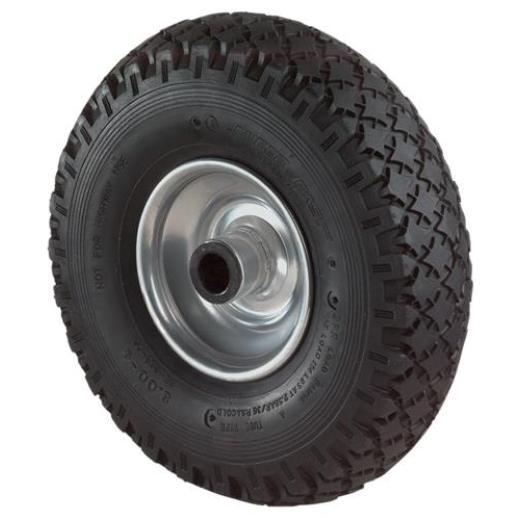 Luftrad D.260mm Trgf.130kg Ersatzrad Stollenprofil Rollenlager BS ROLLEN