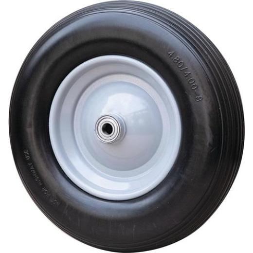 Polymeres Rad D.400mm Radbreite 100mm vollgeschäumt,inkl.Achse CAPITO