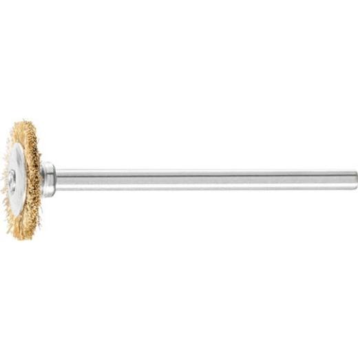 Minirundbürste RBU 1602/3 MES 0,10 D16xB2xL3mm MS PFERD | 10 Stück