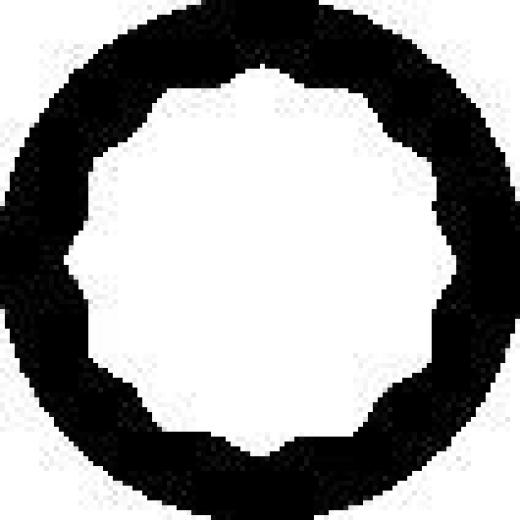 Zugringschlüssel 2 A 24 SW 24mm L.180mm gekr.GEDORE