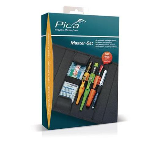 Bau-/Tieflochmarker Master-Set Installateur sortiert 10 PICA