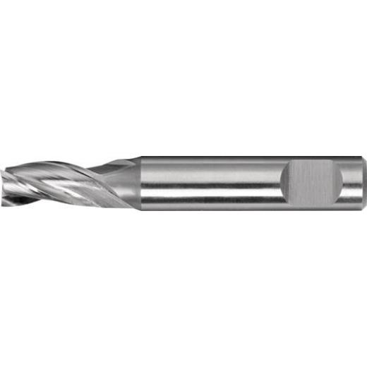 Minibohrnutenfräser Ø 2,5 mm HSS-Co8 Weldon Z.3 kurz PROMAT