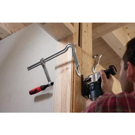 Ganzstahlschraubzwinge OMEGA Spann-W.160mm A.80mm 2-K-Griff BESSEY