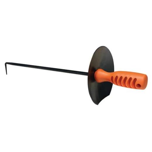 Spänehaken L.500mm Ku.-Griff Griff-L.90mm Schutzschild-D.130mm