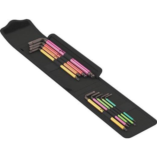 Winkelschraubendrehersatz Bicycle Set 4 9-tlg.Textiltasche SW 2-8mm T10/T25 WERA