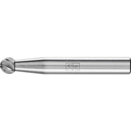 Frässtift KUD Ø 6 mm Kopf-L.5 mm Schaft-Ø 6 mm HM Verz.INOX PFERD