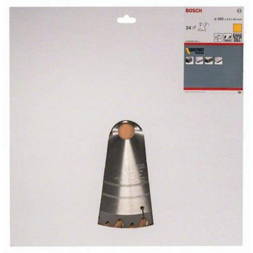 Kreissägeblatt AD 350mm Z.24 WZ Bohr.30mm Schnitt-B.3,2mm HM BOSCH