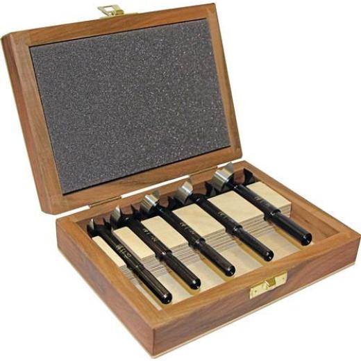 Forstnerbohrersatz BLACK SHARK PRO 5-tlg. - Ø 15,20,25,30,35 mm FISCH-TOOLS