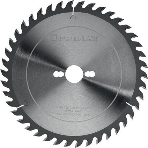 Präzisionskreissägeblatt AD 300mm Z.48 WZ Bohrung 30mm Schnitt-B.3,2mm HM PROMAT