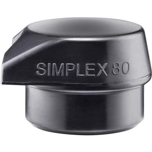 Schonhammerkopf Kopf-D.80mm 2/5 HALDER