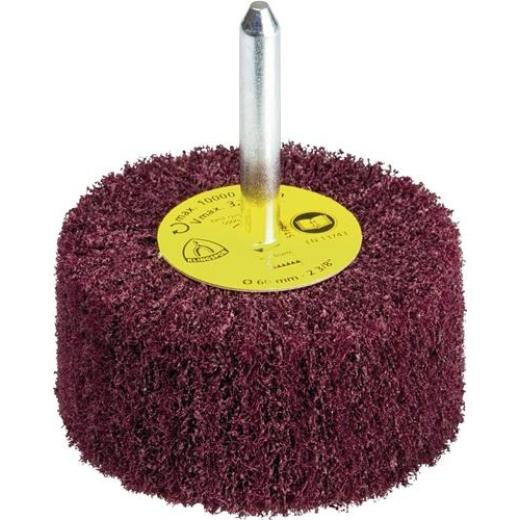 Fächerschleifer Vlies NFS 600 D60xH50mm 6mm Korund Kunstharz medium KLINGSPOR | 10 Stück