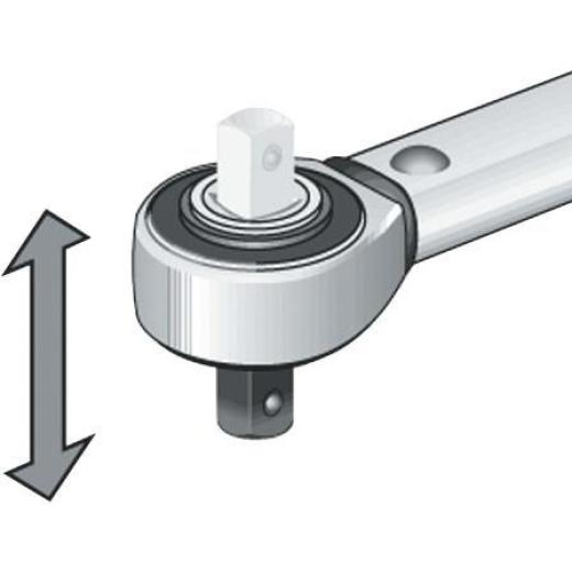 Drehmomentschlüsselset 12tlg.40-200 Nm 1/2 Zoll 9 Einsätze/Verlängerung TECWERK