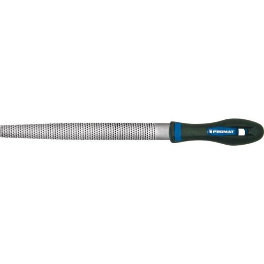 Holzraspel DIN 7263 C L.200mm Q.20 x 5,5mm Hieb 2 halbrd.2K-Ergo TECWERK