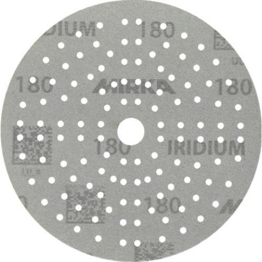 Haftschleifscheibe IRIDIUM Grip 121L 150mm K.180 f.HO/Metall/Lack/Ku. | 100 Stück