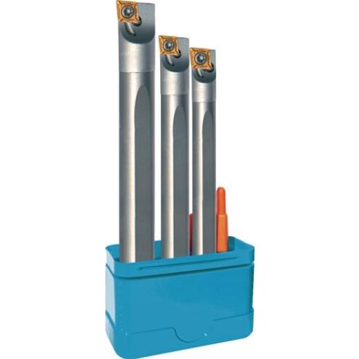 Bohrstangenset SCLC-R 06 re.VHM m.IK 3tlg.TECWERK