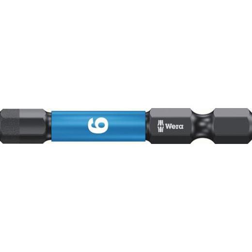 Bit 840/4 IMP DC 6 mm | Länge 50 mm | 1/4 Zoll E6,3 Impaktor,DC Box m.5 Bits WERA