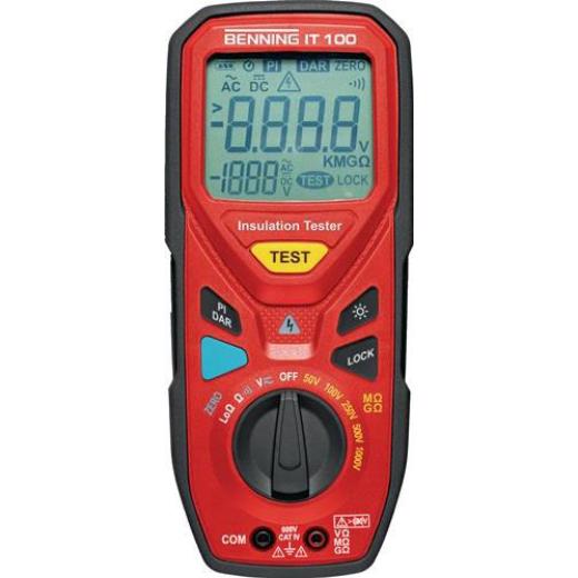 Isolations-/Widerstandsmessgerät IT 100 600 V 300 k?-20 G? BENNING