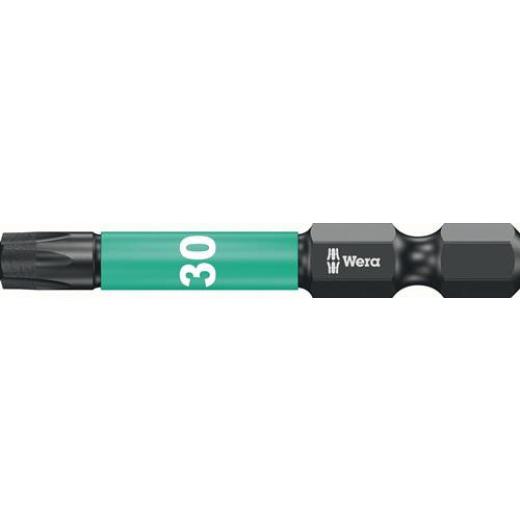Bit 867/4 IMP DC T30 | Länge 50 mm | 1/4 Zoll E6,3 Impaktor,DC Box m.5 Bits WERA