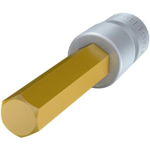 Steckschlüsseleinsatz 986L-14 1/2 Zoll Innen-6-kant SW 14mm L.100mm HAZET