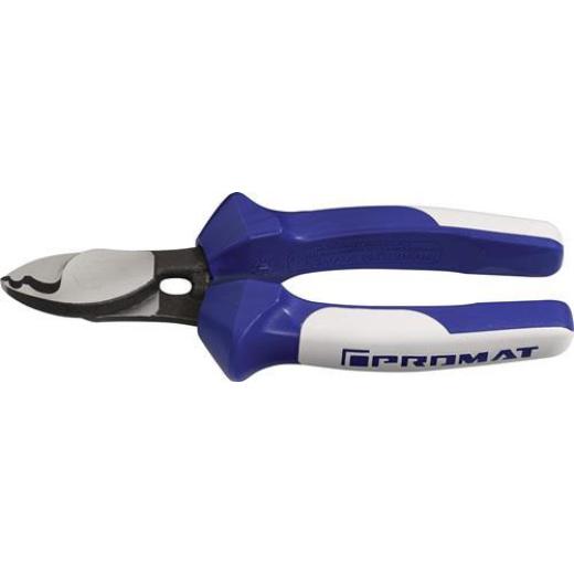 Kabelschere L.160mm Kopf pol.Mehrkomp.-Hülle TECWERK