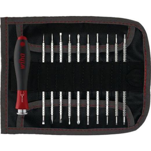 Feinmechanikerschraubendrehersatz 269 T11 01 11-tlg.Schlitz/PH/TX/6KT WIHA
