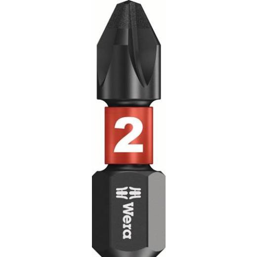 Bitgroßpackung 1/4 Zoll PZD 2 | Länge 25 mm | DIN ISO 1173,Form C 6,3 20 Bits/Ku.-Box