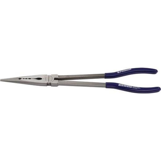 Montierzange L.280mm pol.Ku.-Überzug Spitze ger.TECWERK