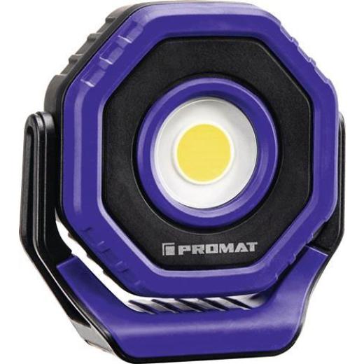 LED-Akkuhandleuchte 3,7 V 2600 mAh Li-Ion 7 W 100-700 lm Ladezeit 4 h TECWERK