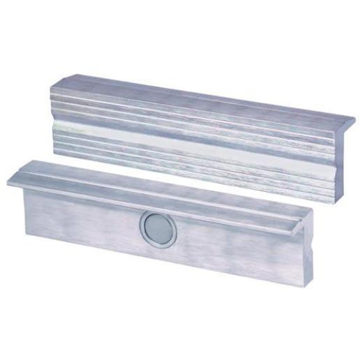 Schraubstockschutzbacke TYPN f.Backen-B.160mm Rillenprofil Alu.1Paar/VE HEUER