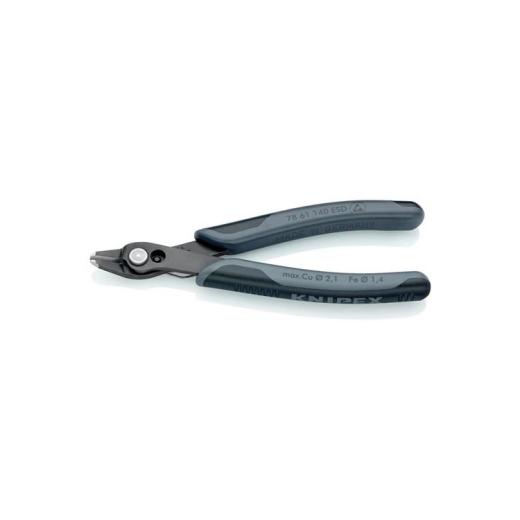 Elektronik-Seitenschneider Super-Knips® L.140mm Facette nein brün.KNIPEX