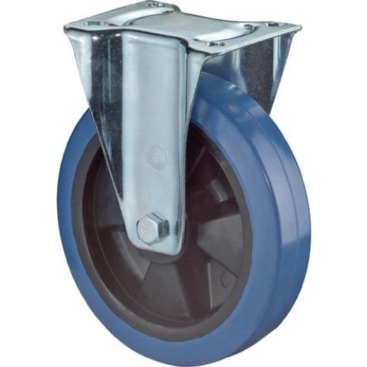 Bockrolle D.160mm Trgf.300kg Ku.Platte L135xB110mm BS ROLLEN