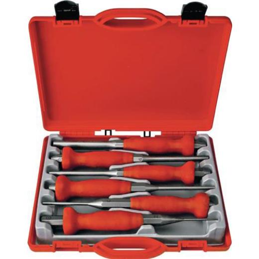 Splintentreibersatz 6tlg.2-3-4-5-6-8mm Ku.-Box PEDDINGHAUS