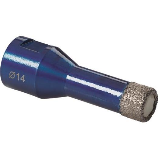 Diamant-Fliesenbohrer PRO M14 D.14mm L.60,5mm 1-tlg.Sgmt-Anz.1 TW