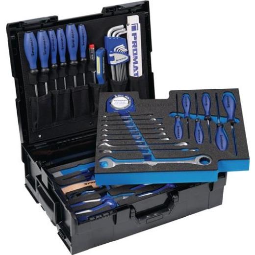 Werkzeugsortiment Univ.44-tlg.L-Boxx TECWERK