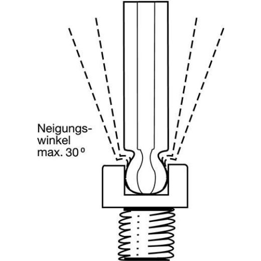 Sechskantwinkelschraubendreher 369 SW 1,5mm lang,Kugelkopf 91x15mm WIHA | 10 Stück