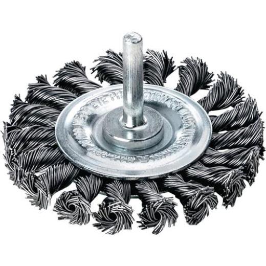 Rundbürste D.75mm Drahtstärke 0,5mm STA 12mm 25000min-¹ LESSMANN